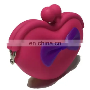 Creative Women Clutch Coin Purse Personalized Promotion Silicone Bag Candy Jelly Change Wallets thumbnail-3