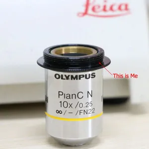M25 M26 M27 M32 to RMS Thread Microscope Objective Lens Adapter Ring for Olympus Zeiss Mitutoyo Microscope thumbnail-2