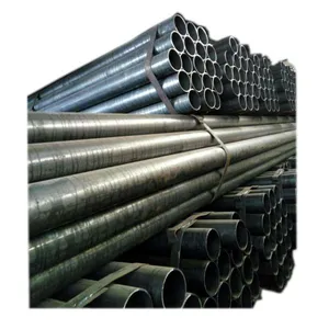 Good Quality Wholesale Price Welded Round Steel Pipe ERW Steel Pipe thumbnail-1