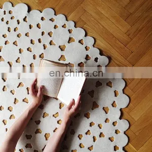Soft Polyester Felt Kid Playmat and Kids Room Rug With Size Made to Order thumbnail-5