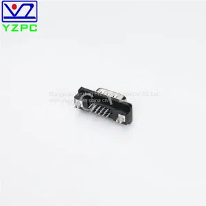 D Sub HDS 15Female Straight Board Connector Three Rows With Brass Nut thumbnail-5