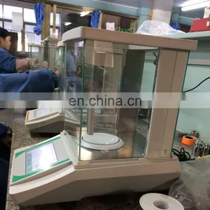 FA1804 0.1mg Touch Screen Analytical Balance Weight With Clear Glass Windshield thumbnail-3