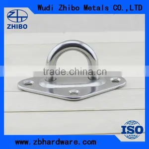 Stainless Steel Four Hole Diamond Eye Plates thumbnail-1