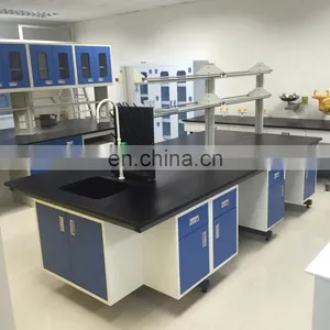 Guangzhou All Steel Laboratory Furniturechemistry Lab Work Tableschool Experimental Equipment Central Bench thumbnail-7
