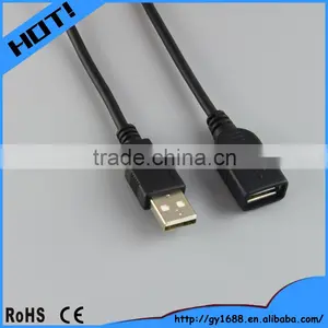 USB 2.0 A Male to A Female Extension 28/24AWG Cable 1.5m thumbnail-5