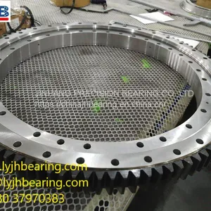 142DBS101Y Four Point Contact Ball Slewing Bearing 1750x1424x120mm With Internal Gear thumbnail-2