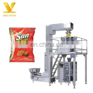 KV High Accuracy Potato Chips/ Nuts/ Pistachio/ Snack Food Packing Machine for Gusset Bag thumbnail-1