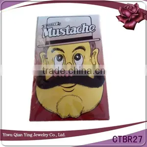 Party Supplies Fake Mustache Christmas Party Products Fake Beard thumbnail-1