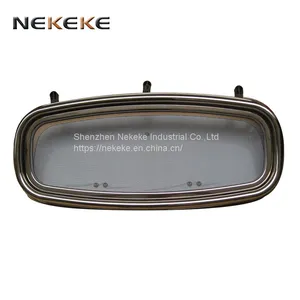 Marine Boat Mirror Polished Stainless Steel 316 Rectangular Porthole thumbnail-2