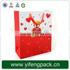 Full Colors Printing Art Paper Fancy Cheap Luxury Garment Paper Bag thumbnail-6