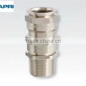 Capri ADE 4F Brass Nickel Plated Cable Gland (UK) thumbnail-1