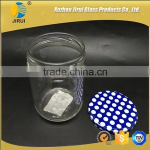 500ml Clear Glass Food Jar With Metal Lid thumbnail-4