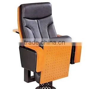 Single Leg Frame Luxury Cinema Hall Chair Dimensions thumbnail-5