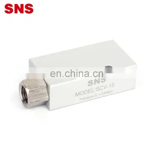 SNS SCV CCV Series High Quality Pneumatic Aluminum Alloy Air Vacuum Ejector Vacuum Generator thumbnail-3