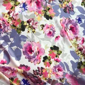 Fashion New Flower Design Digital Kids Printed Poplin Cotton Fabrics thumbnail-2