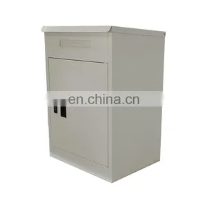 Wholesale Custom Outdoor Steel Metal Parcel Post Letter Mail Drop Delivery Box thumbnail-1