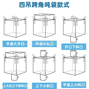 Customizable Wholesale Jumbo Ton Dimension Fibc Bulk Big Bag For Loading thumbnail-4