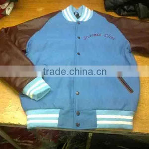 Custom Varsity Jackets With Different Designs Sublimation Lining thumbnail-1