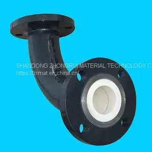 Wear Resistant Alumina Ceramic Lined Pipe thumbnail-1