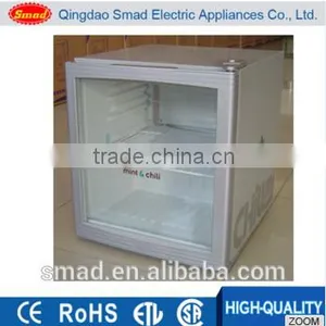 Glass Door Small Drinks Showcase, Beer Mini Fridge, Beverage Chiller thumbnail-1