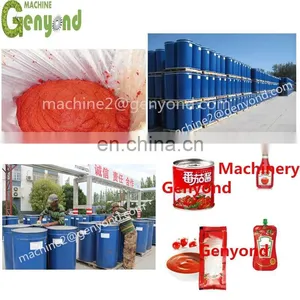 Canned Tomato Plant Processing Line Tomato Paste Turnkey Line Machine Tomato Jam Puree Turnkey Line Ketchup Production Plant thumbnail-4