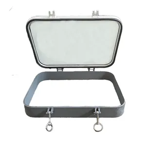 Supply of Marine Equipment Marine Doors and Windows Outfitting Marine Aluminum Cab Fixed Rectangular Window Left Oblique Window thumbnail-3