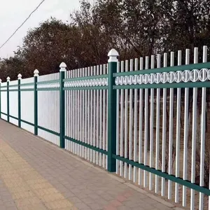 Decorative Wrought Iron Fence for Residential Use, 2.5mm Thickness thumbnail-2