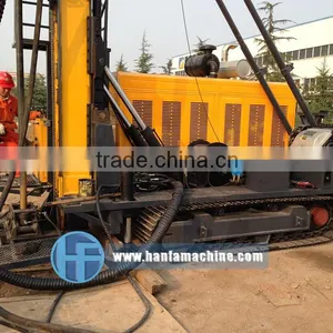 Easy to Operate!Best Sell!HFDX-6 Full Hydraulic Crawler Type Core Drilling Rig thumbnail-1