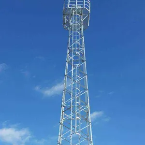 Remote Forest Fire Prevention Monitoring Tower, Forest Fire Prevention Monitoring Tower, Steel Structure Monitoring Iron Tower thumbnail-3