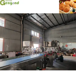 Shanghai Popular Automatic Sandwich Dorayaki Pancake Making Machine Production Line With Best Price thumbnail-3