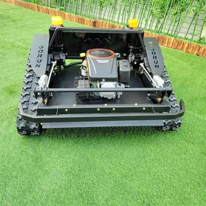 EPA Gasoline Powered Engine Brushless Walking Motor One-Button Start RC Tracked Slope Mower thumbnail-1