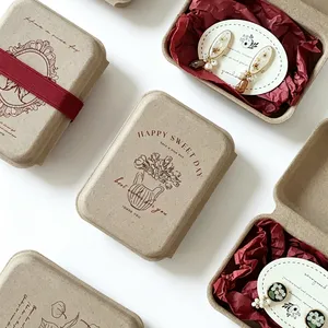 Pulp Molding Gift Box for Premium Gifts & Souvenirs, Biodegradable Molded Fiber Packaging With Full-Color Custom Branding thumbnail-1