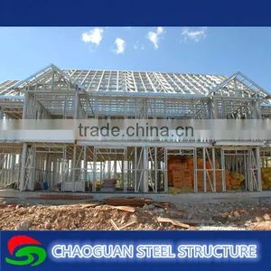 Economic Windproof Light Steel Frame Prefab Villa thumbnail-2
