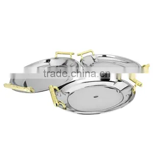 Fashion India Wedding Decoration Tray Vintage Metal Serving Tray With Handles thumbnail-3