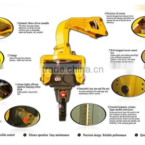 Vibratory Pile Hammer Fits to Excavator in 20~30 Ton thumbnail-2