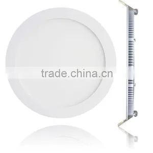 Office Ceiling Recessed 12W Round Led Panel Light for Bathroom Kitchen Dia170mm Recessed Round LED Panel Light thumbnail-1