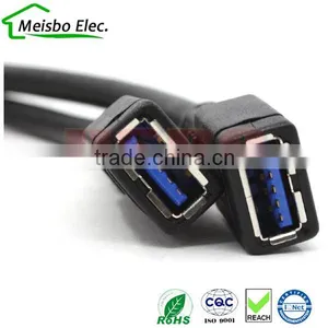 USB3.0 20pin to 2 x USB3.0 A (F) Charger Cable thumbnail-1