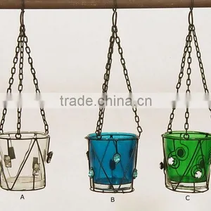 Hanging T.Light, Christmas Decoration, Home & Office Decor, Garden Decor, Wedding Tent Decorator, Corporate Gift 80014 thumbnail-1