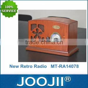 Nostalgic Wooden Radio/small Portable Radio/radio Retro thumbnail-1