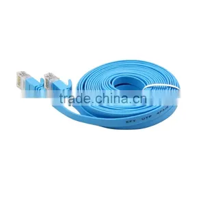 RJ45 Flat Flexiable Cat6 UTP Cable With High Quality thumbnail-1