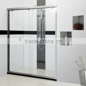 Hotel Used Aluminium Alloy Framed Sliding Shower Cabin thumbnail-5
