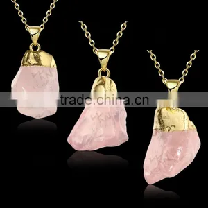 Fashion Gold Plated Jewelry, Popular Necklace Jewelry, Natural Stone Necklace thumbnail-1