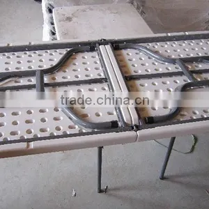 Blow Molding White Folding Plastic Banquet Table PT-03 thumbnail-5