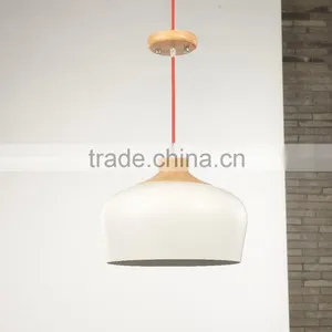 JK-8005B-02 Modern Homely Design Pendant Home Lighting Wooden LED Pendant Light thumbnail-1