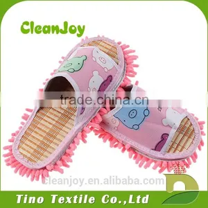 High Quality Custom Chenille Women Bathroom Slipper thumbnail-1