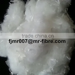 1.4D 32MM Soild Raw White Simi-virgin Polyester Staple Fiber (PSF) thumbnail-1