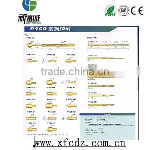 on Line Selling Electric Brass Spring Loaded Pogo Pin/brass Contact Pogo Pin thumbnail-1