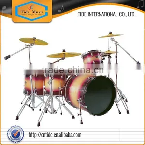 Professional High Quality 5-pc Birch Wood Drum Set TM0063 6-ply Kick&tom&snare thumbnail-1