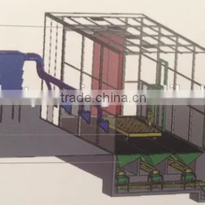 Descaling / Stripping Use and CE,ISO9001 Certification Abrasive Blast Cleaning Equipment XDL-0606-M1 thumbnail-1