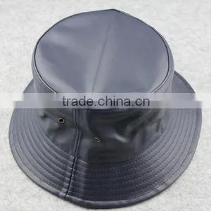 PU Fabric Waterproof Rain Hat Wholesale Factory thumbnail-1